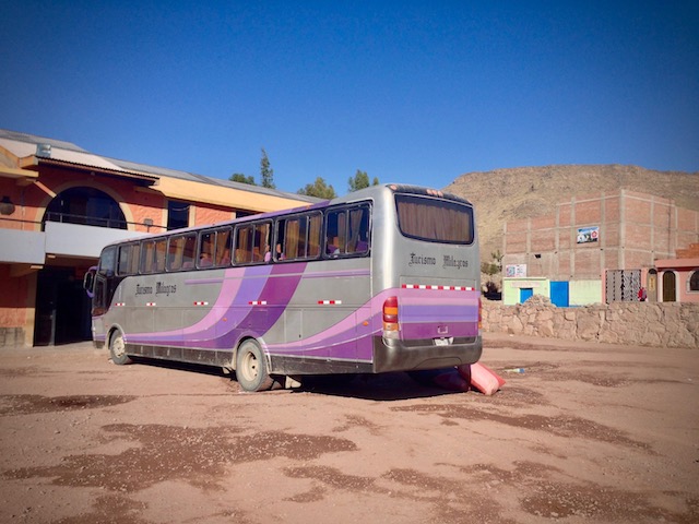 bus to Colca Canyon